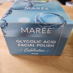 Maree Glycolic Acid Facial Polish Exfoliation Pads